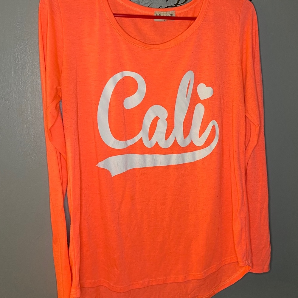 orange long sleeve